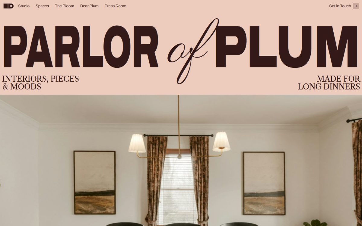 Parlor of Plum 첫 화면